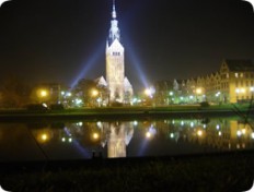 Эльблонгский Старый город ночью